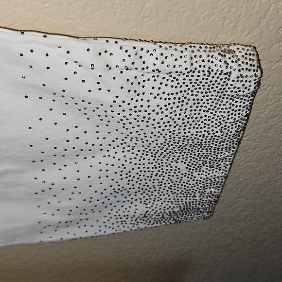 Soft Surroundings White Dazzle Denim Metro legging - Picture 9 of 11